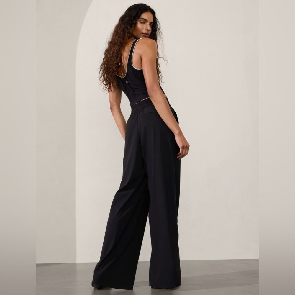 Athleta Pinnacle High Rise Trouser // Black - Picture 6 of 15